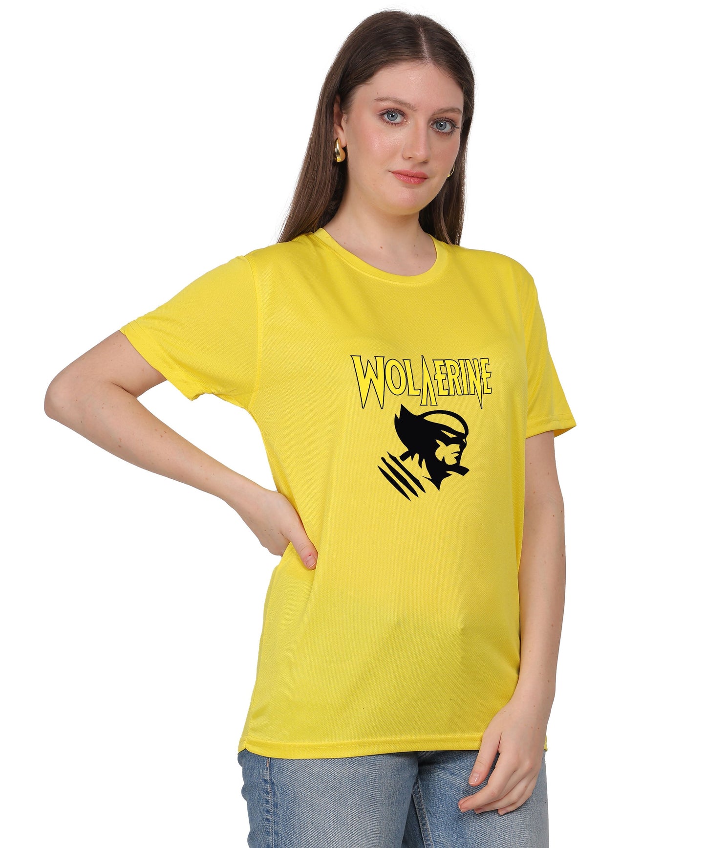 Wolverine Graphic Print Cotton T-Shirt, Casual Wear